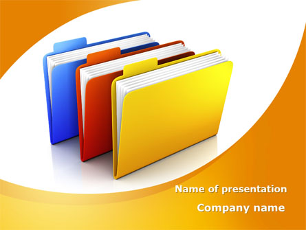 Document Cases Presentation Template, Master Slide