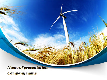Environmentally Friendly Agriculture Presentation Template, Master Slide