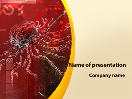 Artificial Nerve Center Presentation Template, Master Slide