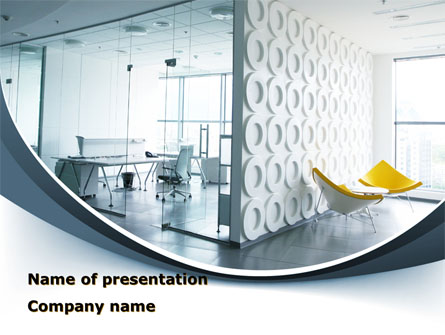 Modern Office Space Presentation Template, Master Slide