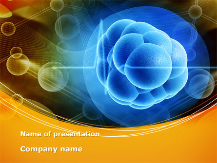 Molecular Forces Presentation Template, Master Slide