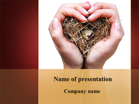 Bird's Nest Presentation Template, Master Slide