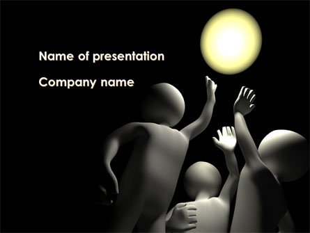 Touch The Sun Presentation Template, Master Slide