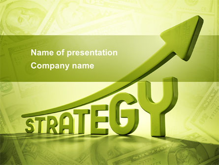 Result Of Strategy Presentation Template, Master Slide