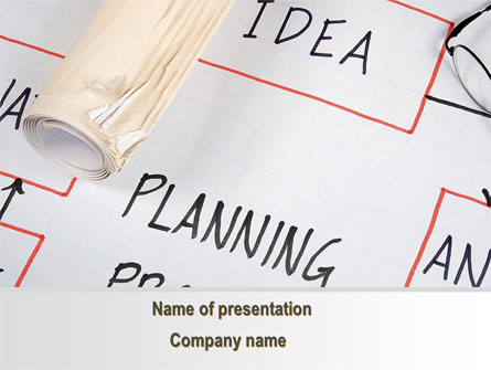 Planning Idea Presentation Template, Master Slide