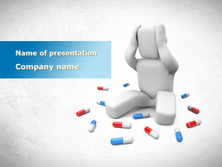 Drug Allergy Presentation Template, Master Slide