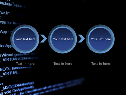 C + + Program Code Presentation Template for PowerPoint and Keynote ...