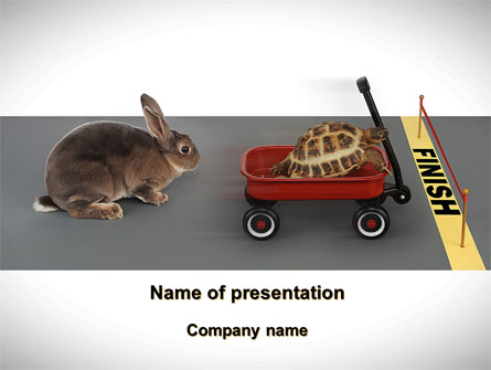 Technical Advances In Competition Presentation Template, Master Slide