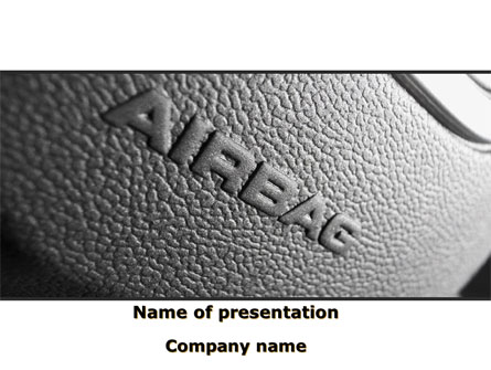 Airbag Presentation Template, Master Slide