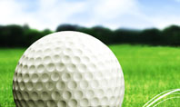 Ball For Golf Presentation Template