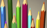 Colored Pencils Presentation Template