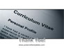 Ordinary Curriculum Vitae slide 20