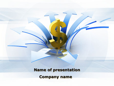 Rise Of Dollar Presentation Template, Master Slide