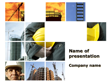 Those, Who Build The Cities Presentation Template, Master Slide