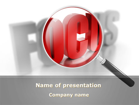 Focus On Solving Problem Presentation Template, Master Slide