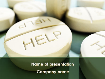 Emergency Medicamental Help Presentation Template, Master Slide