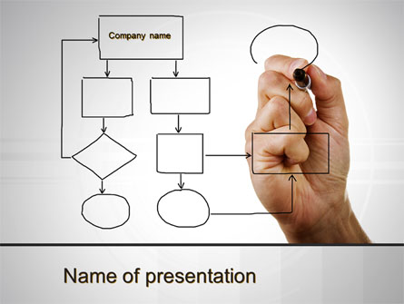 Development Of A Block Schemes Presentation Template, Master Slide
