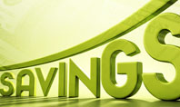 Rise Of Savings Presentation Template