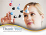 Girl With Molecular Model slide 20