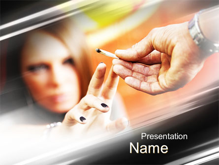 Marijuana Presentation Template, Master Slide