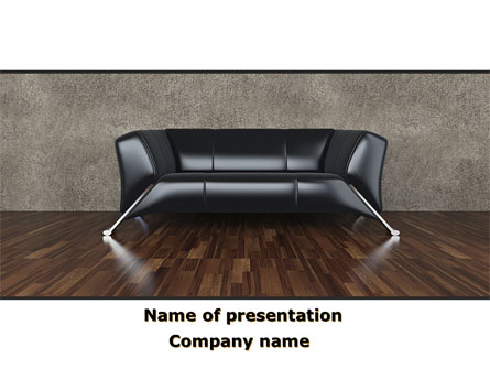 Sofa Presentation Template, Master Slide