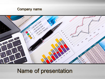 Accounting Weekdays Presentation Template, Master Slide