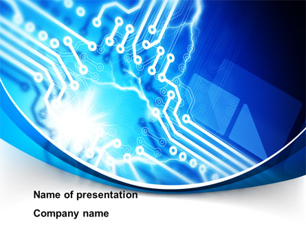 PC Board Presentation Template, Master Slide