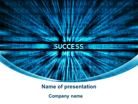 Components Of Success Presentation Template, Master Slide