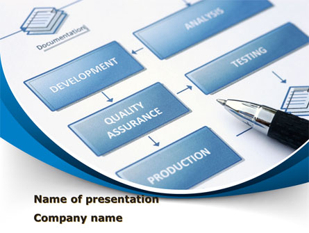 Product Life Cycle Presentation Template, Master Slide