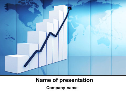 Growth of Indicators Presentation Template, Master Slide