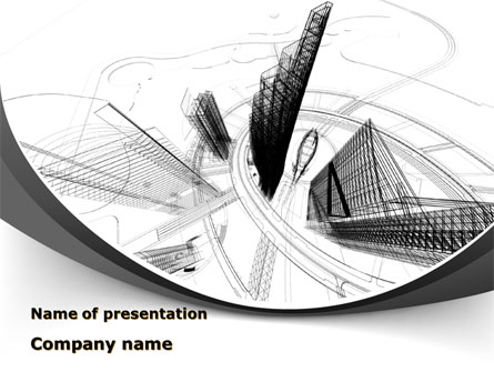 World of Tomorrow Presentation Template, Master Slide