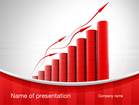 Stable Growth Presentation Template, Master Slide