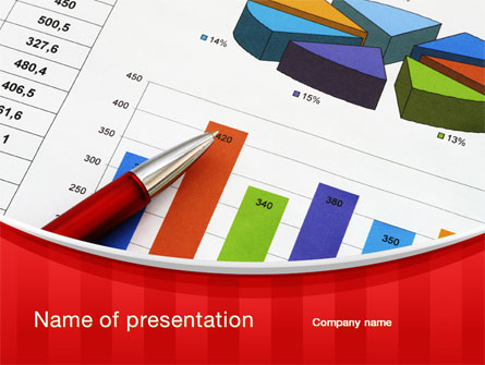 Analytical Work Presentation Template, Master Slide