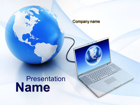 Connect To The Global Knowledge Presentation Template, Master Slide