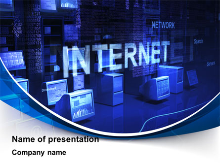 Internet Network Presentation Template For PowerPoint Google Slides Internet Network Presentation Template For PowerPoint Google Slides
