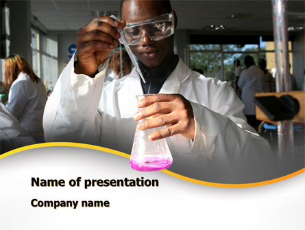 Chemical Engineering Presentation Template, Master Slide