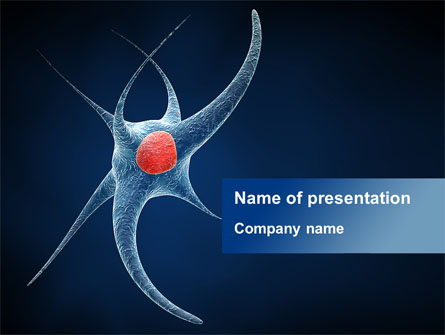 Single Neuron Presentation Template, Master Slide
