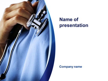 Doctor Presentation Template, Master Slide