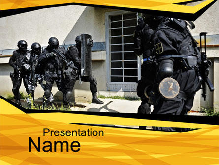 Release of Hostages Presentation Template, Master Slide