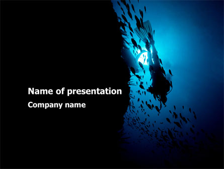 Diver Presentation Template, Master Slide
