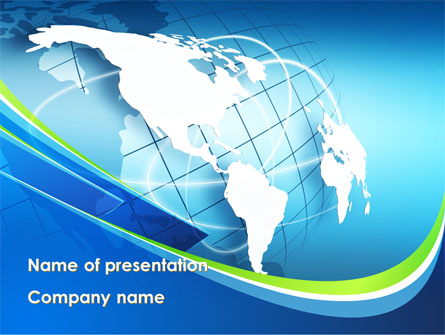 Company Presentation Presentation Template, Master Slide