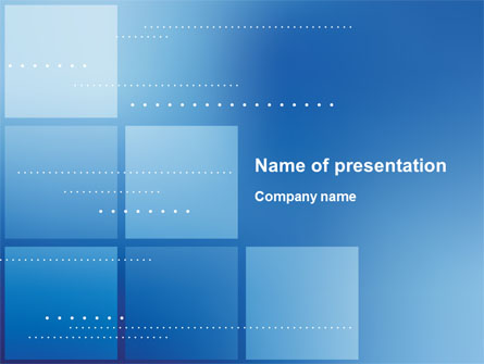 Squares Presentation Template, Master Slide