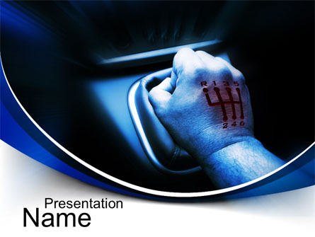 Addicted to Speed Presentation Template, Master Slide