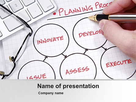 Planning Process Presentation Template, Master Slide