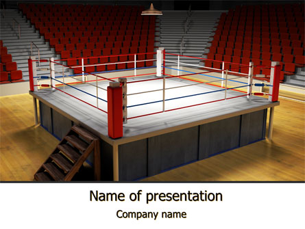 Before the Fight Presentation Template, Master Slide