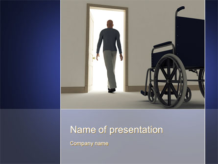 Medical Recovery Presentation Template, Master Slide