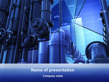 Industrial Economy Presentation Template, Master Slide