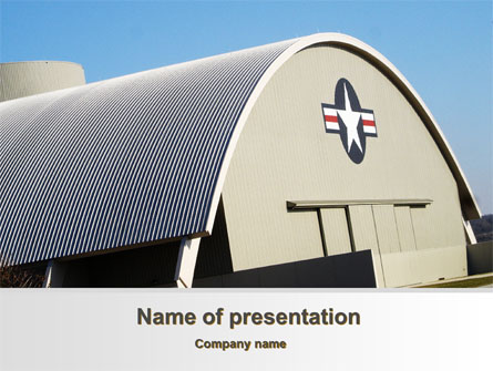 Hangar Presentation Template, Master Slide