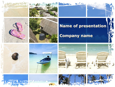 Resort Presentation Presentation Template, Master Slide