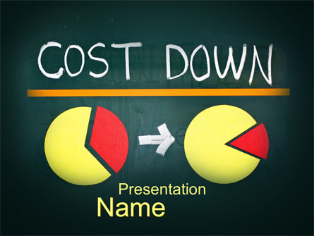 Cost Optimization Presentation Template, Master Slide